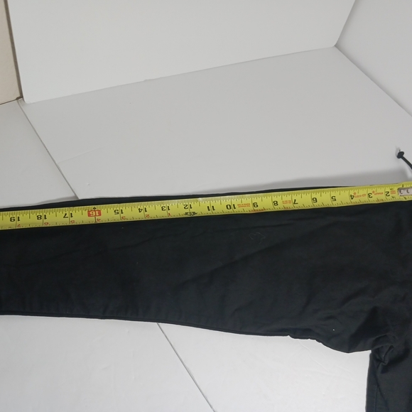 Together! Blouse Women Black Shirt  Embroidery Boho Size Missy M - Picture 5 of 12